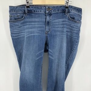 St Johns Bay Capri Womans Jeans Plus Size 22W